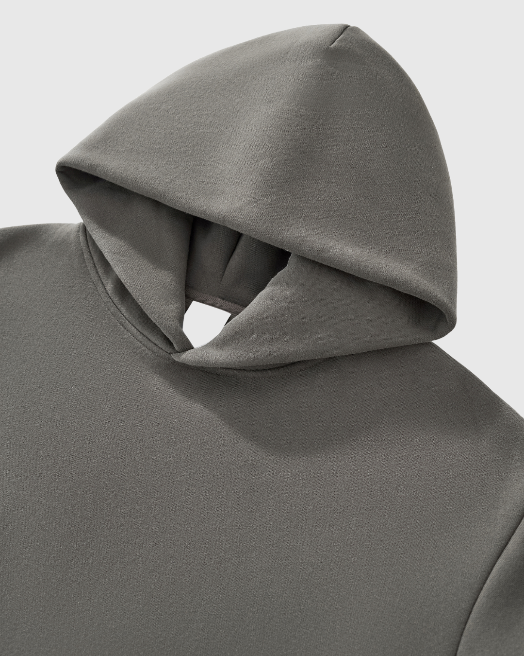 Fleeced Boxy Hoodie