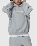 Fleeced Boxy Hoodie
