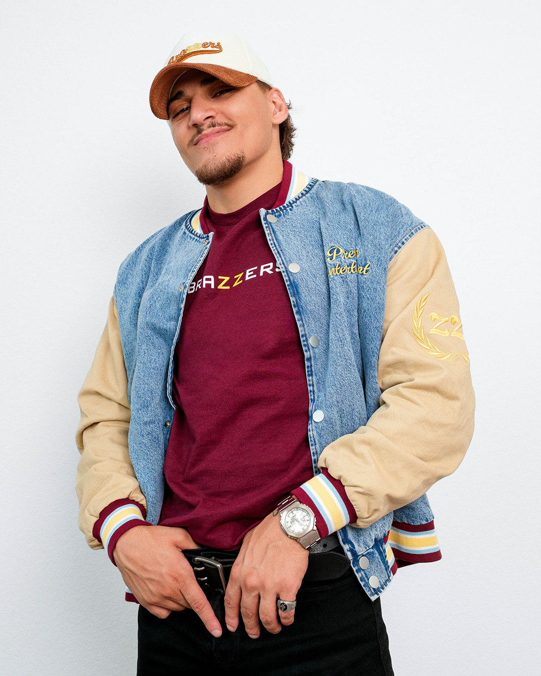 Mid Profile Corduroy Baseball Cap