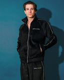 Men's Double Face Velvet Zip-Up Jacket