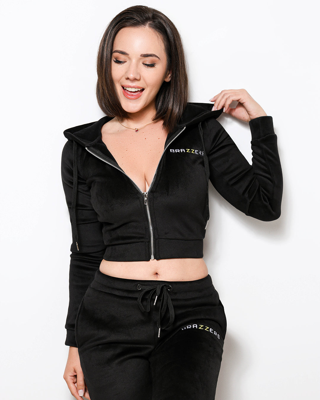 Women's Double Face Velvet Pants