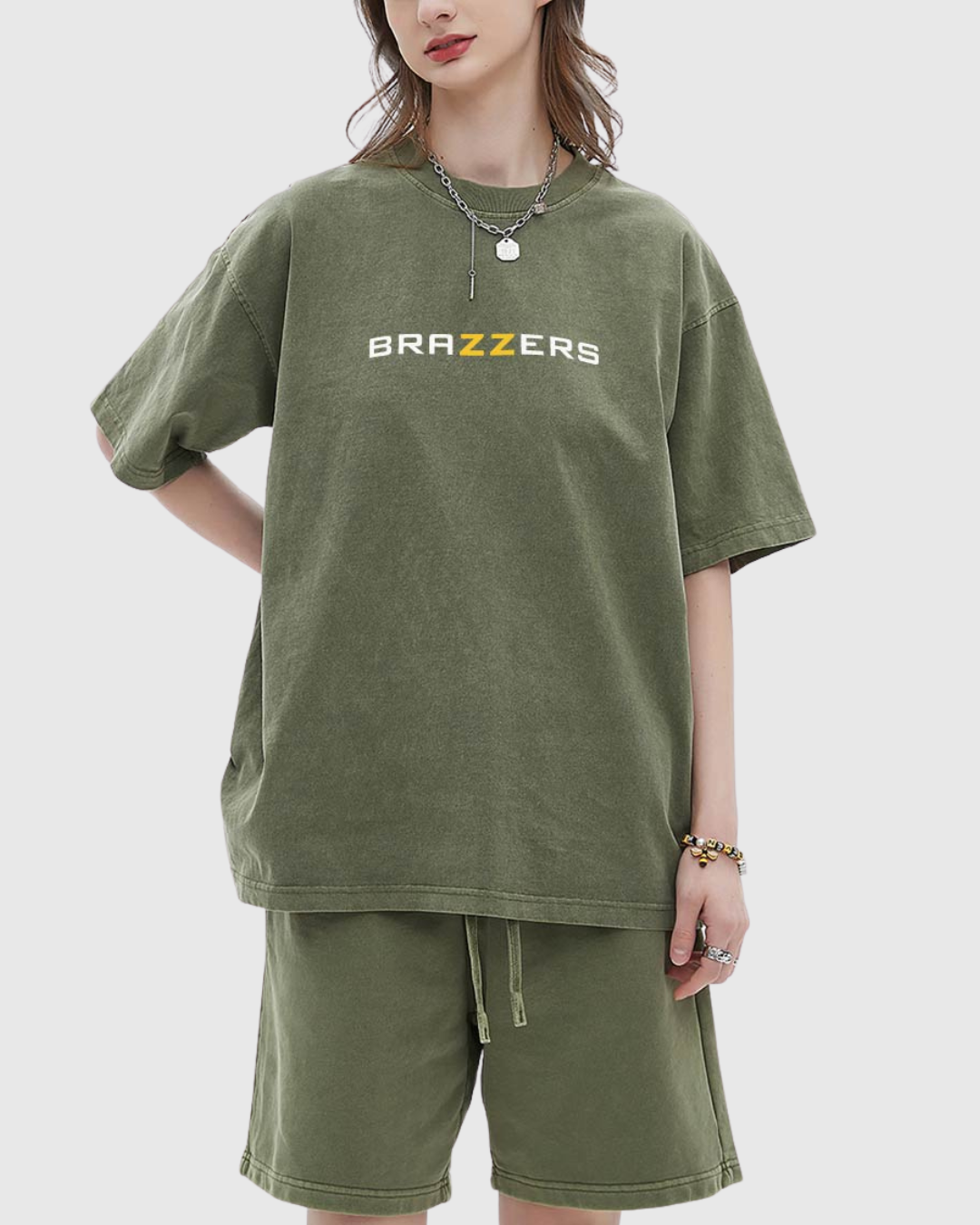 Enzyme Washed T-Shirt