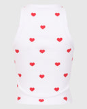 Women's Ribbed Love Tank