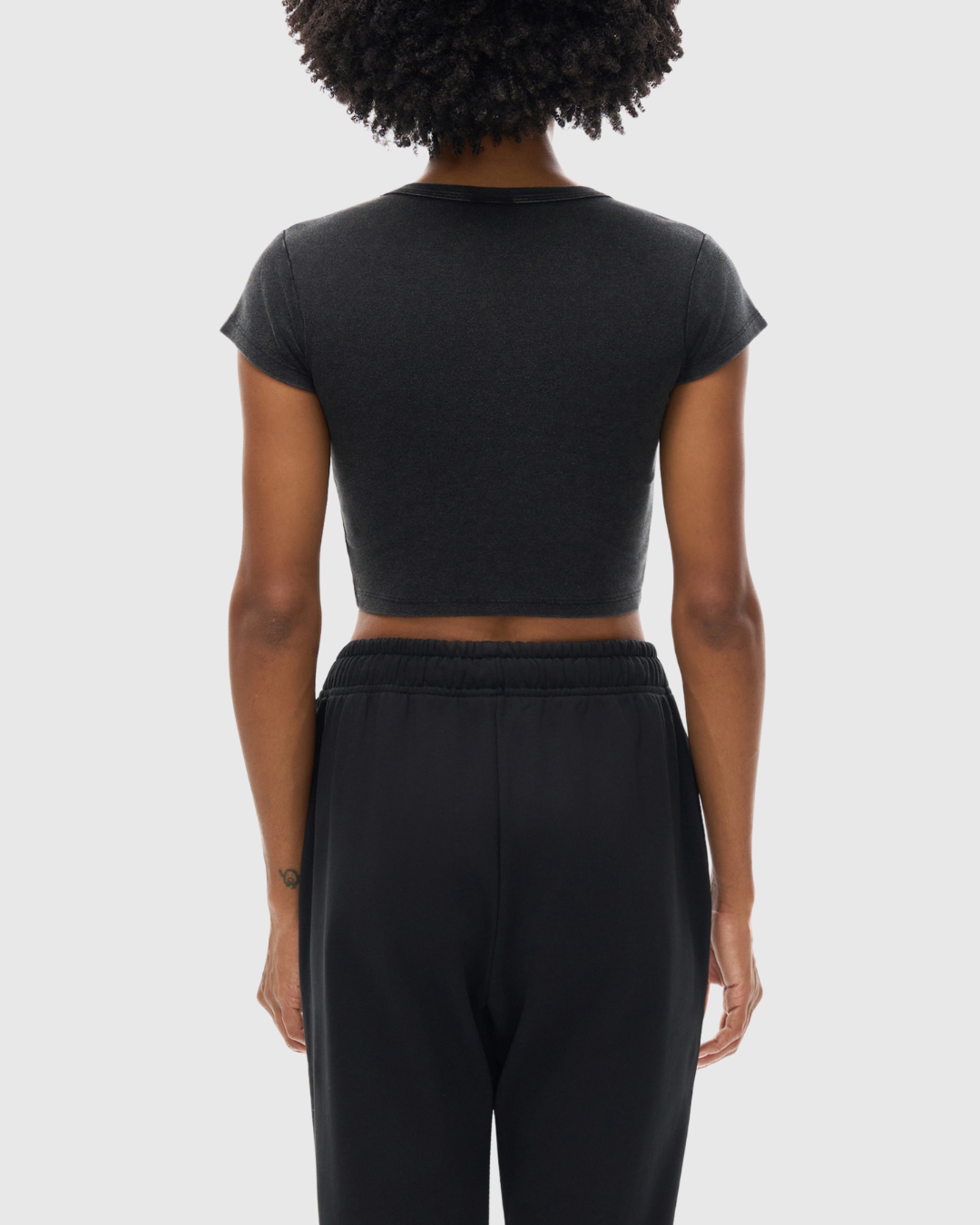 Women's Snow Washed Crop Top
