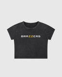Women's Snow Washed Crop Top