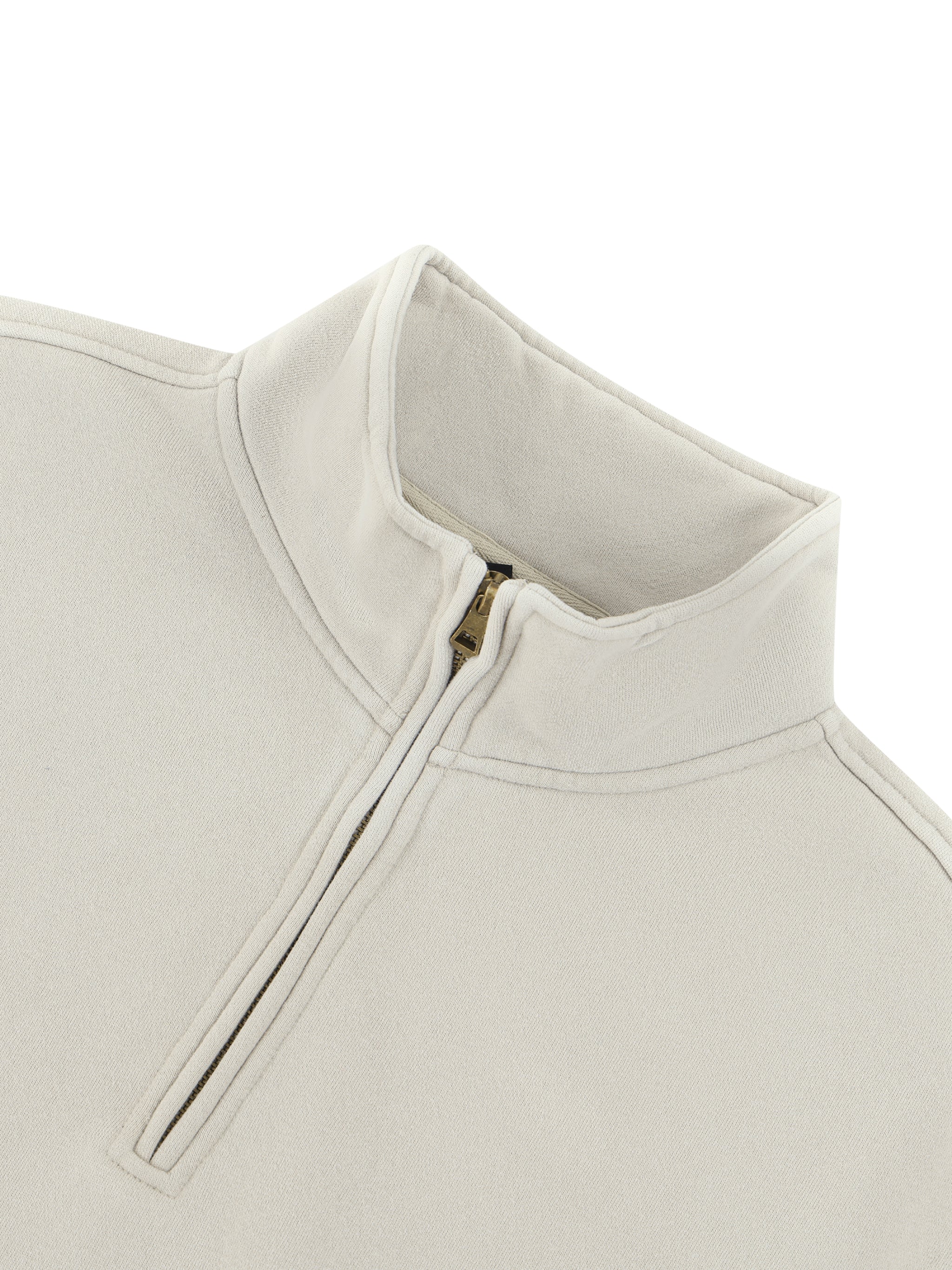Unisex Vintage Wash Quarter Zip Sweatshirt